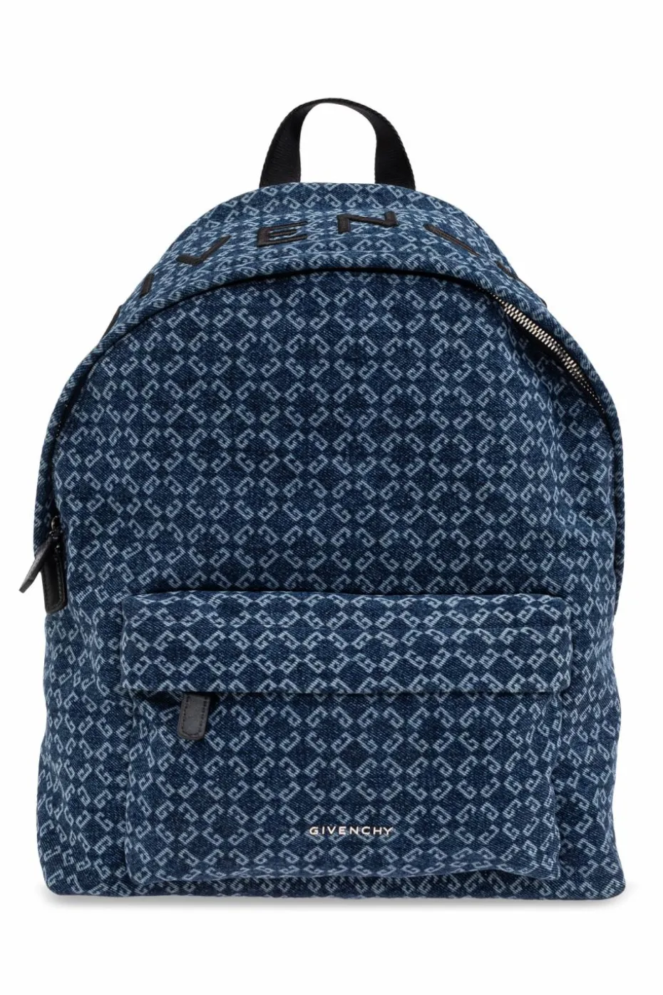 Givenchy GRANATOWY Plecak z monogramem