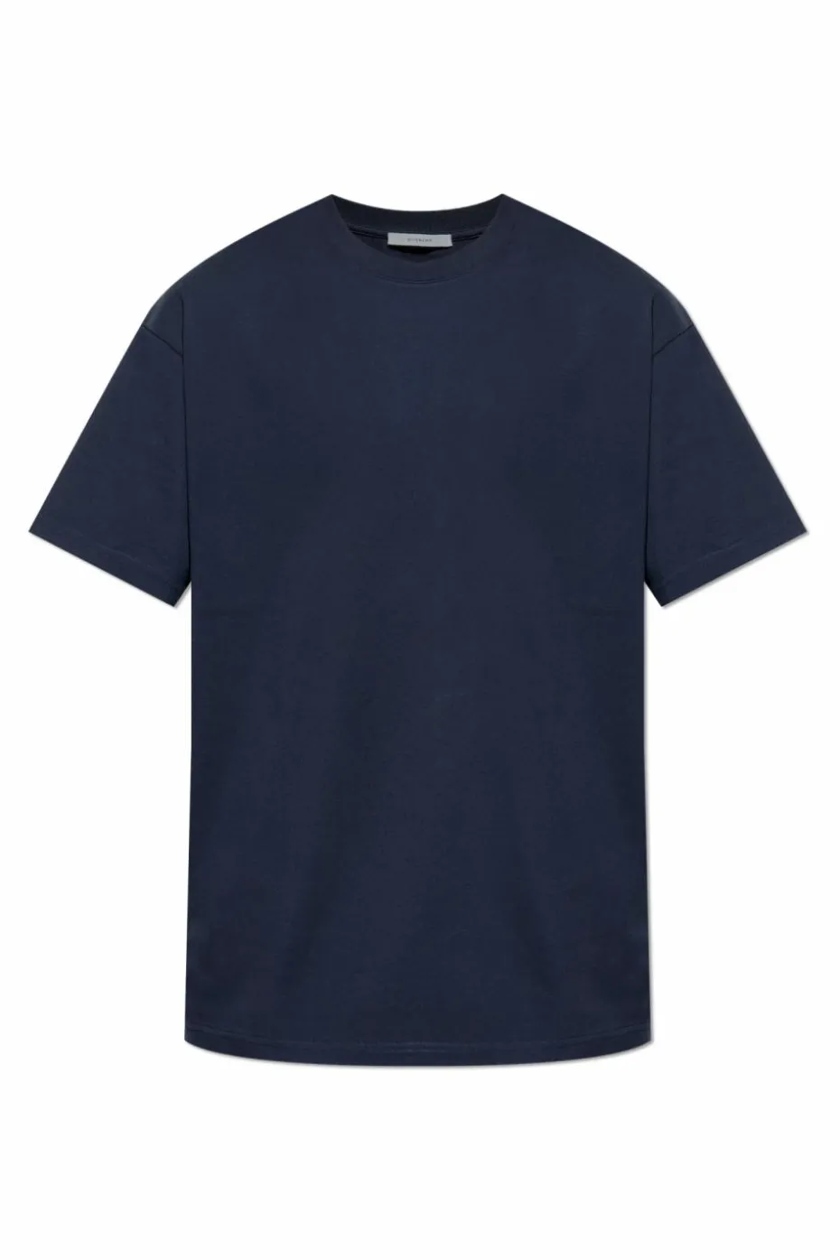 Givenchy GRANATOWY T-shirt z nadrukowanym logo