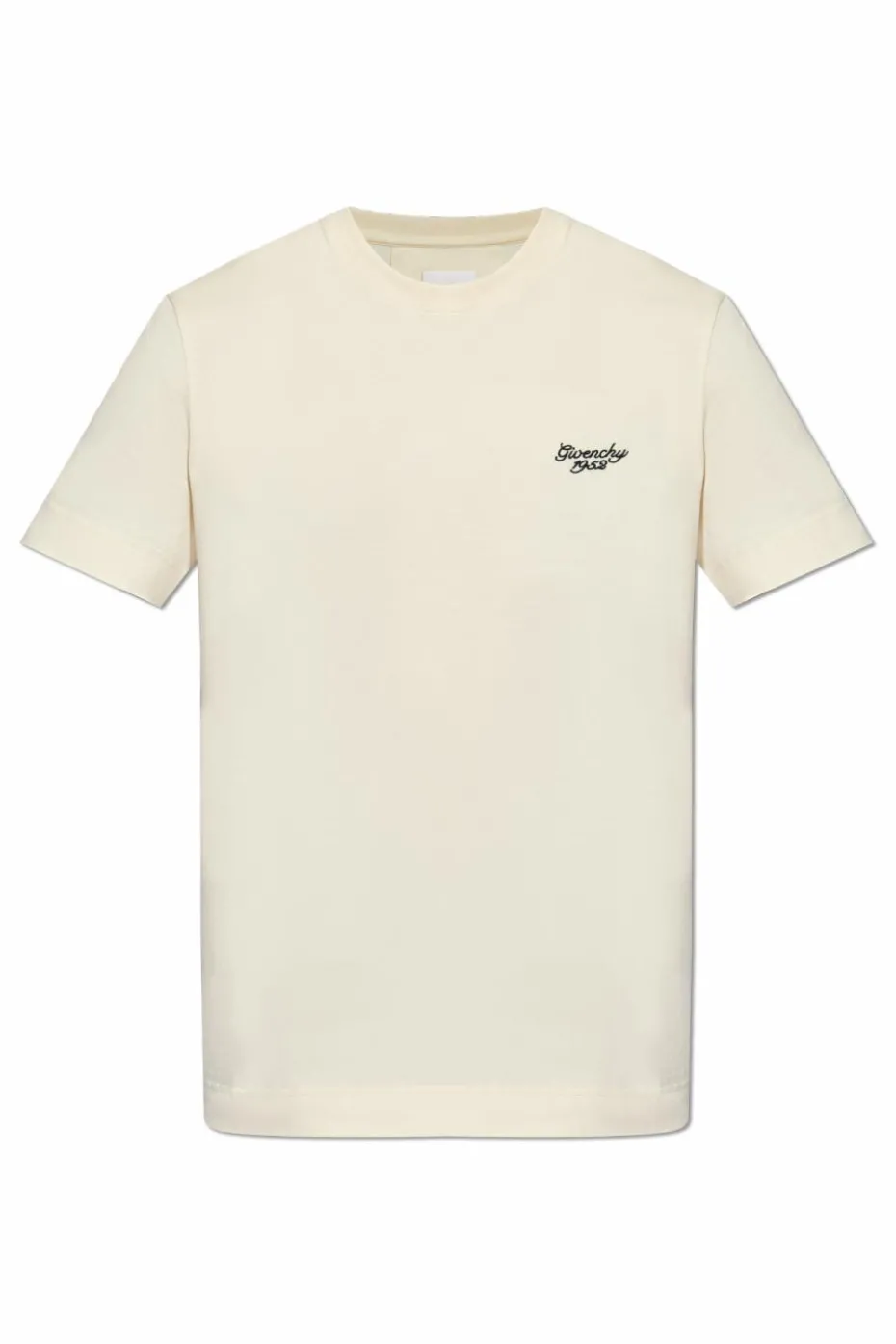 Givenchy kremowy T-shirt z logo