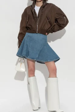 Givenchy NIEBIESKI Jeansowa spódnica