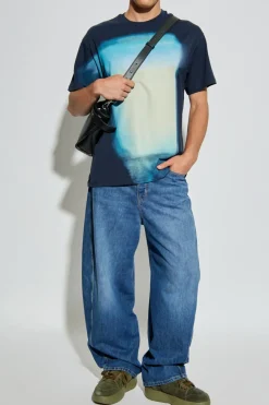 Givenchy NIEBIESKI Jeansy o luźnym kroju