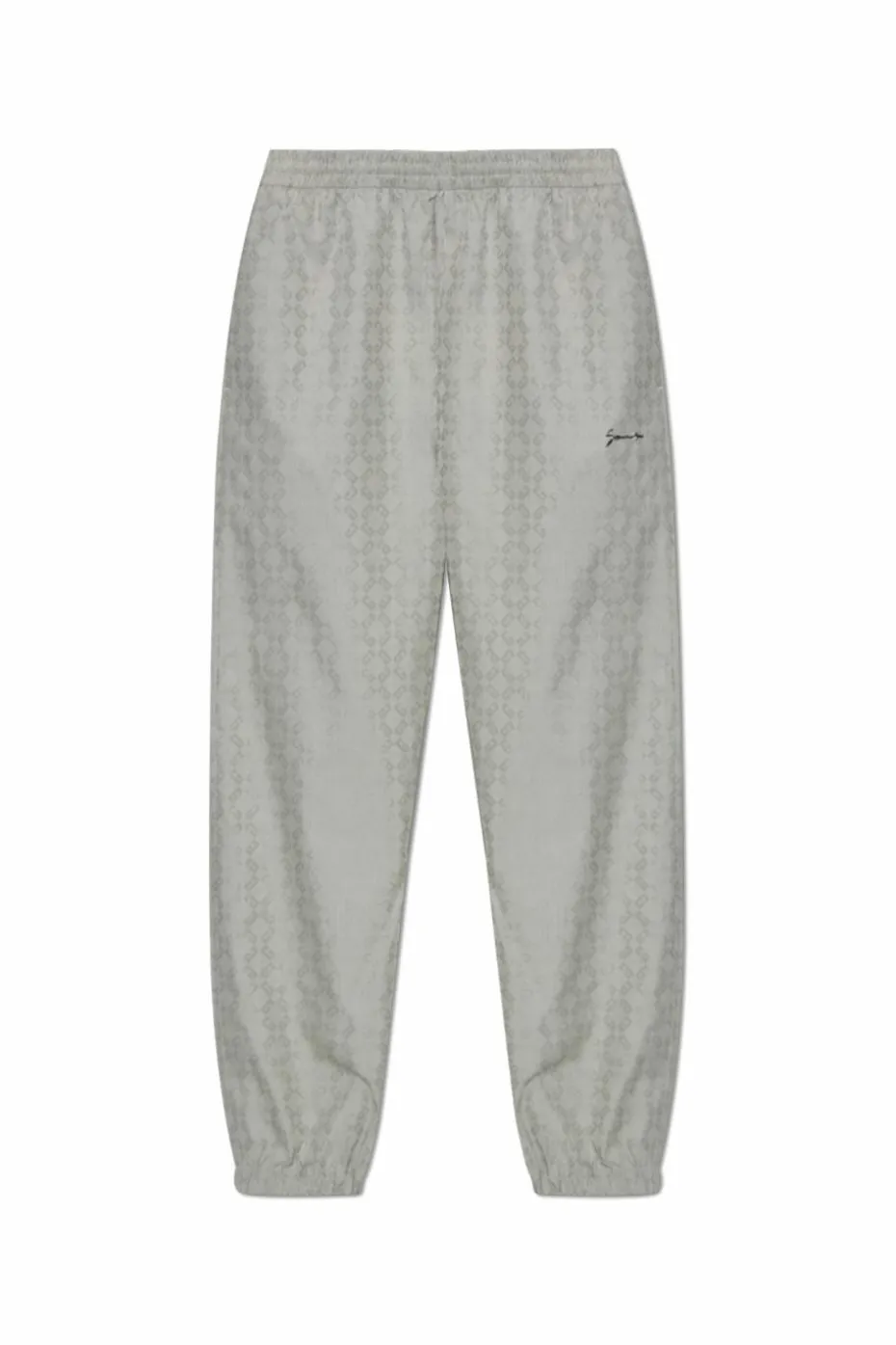 Givenchy SZARY Spodnie z monogramem