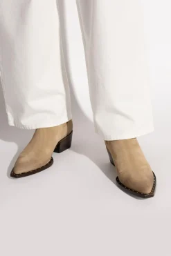 Golden Goose beżowy Botki za kostkę