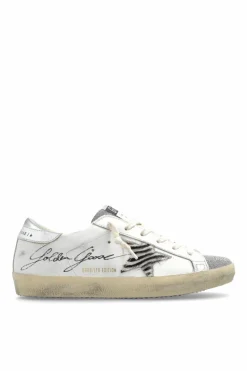 Golden Goose BIAŁY Buty sportowe `Super-Star Classic With List`