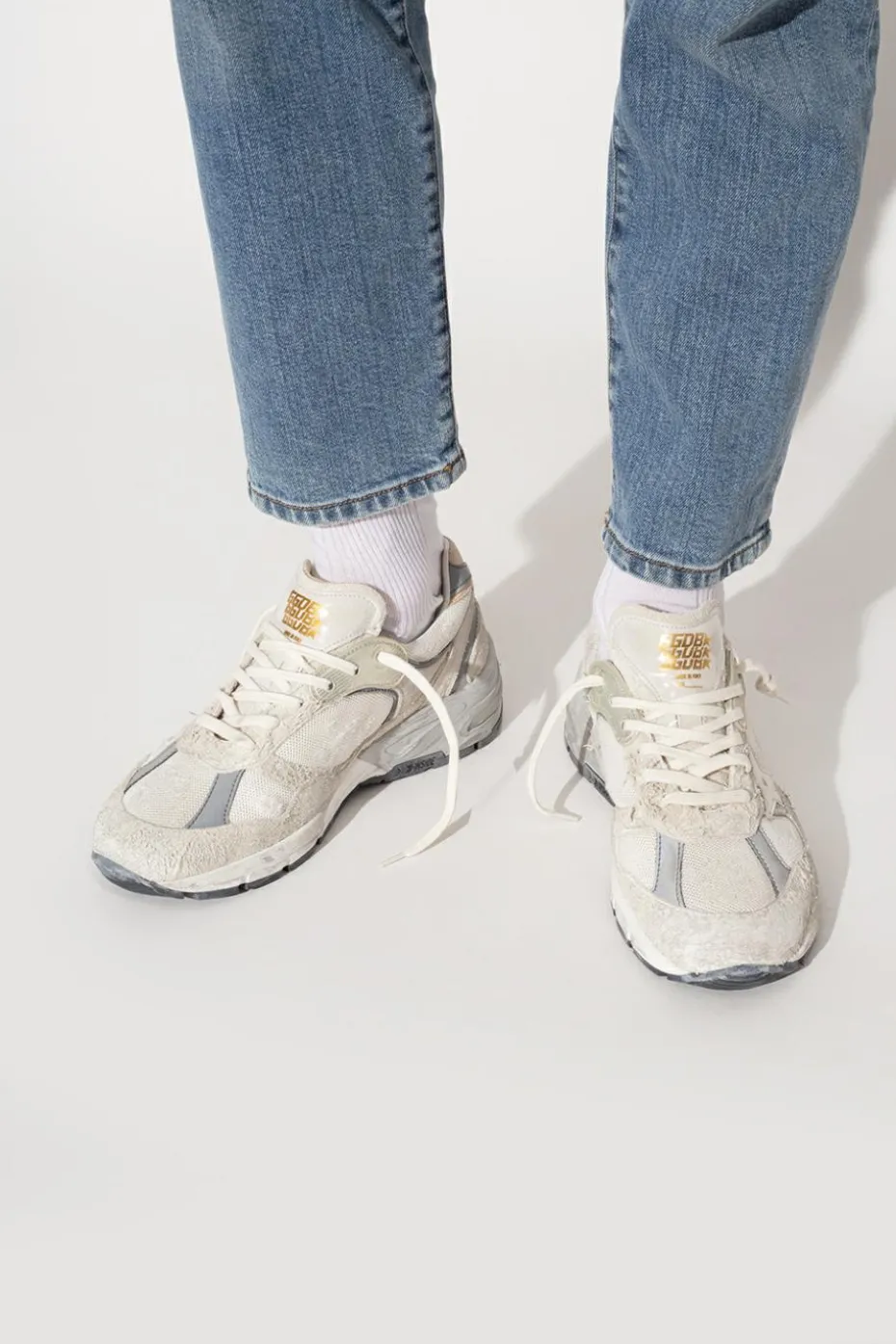 Golden Goose BIAŁY Buty sportowe ‘Running Dad’