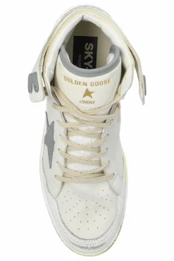 Golden Goose BIAŁY Buty sportowe `Sky Star With Padded Tongue`