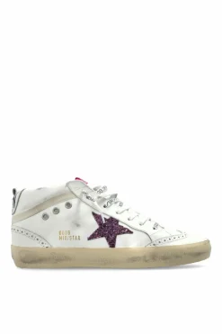 Golden Goose BIAŁY Buty sportowe `Mid Star Classic`