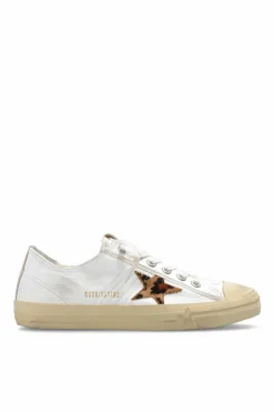 Golden Goose BIAŁY Skórzane buty sportowe ‘V-Star 2’