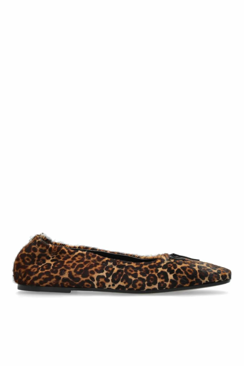 Golden Goose BRĄZOWY Baleriny z motywem zwierzęcym