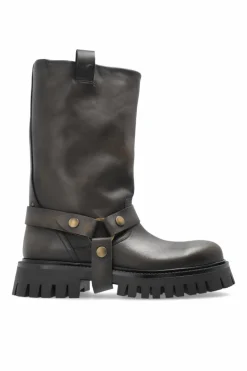 Golden Goose BRĄZOWY Botki `Kurt Chunky`