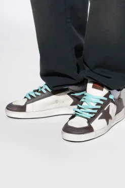 Golden Goose BRĄZOWY Buty sportowe `Stardan Con Collarino Spezzato`