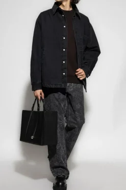 Golden Goose BRĄZOWY Sweter z okrągłym dekoltem