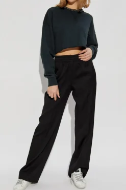 Golden Goose CZARNY Bluza z logo