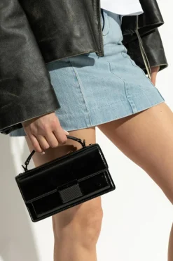 Golden Goose CZARNY Torba do ręki `Venezia Small`