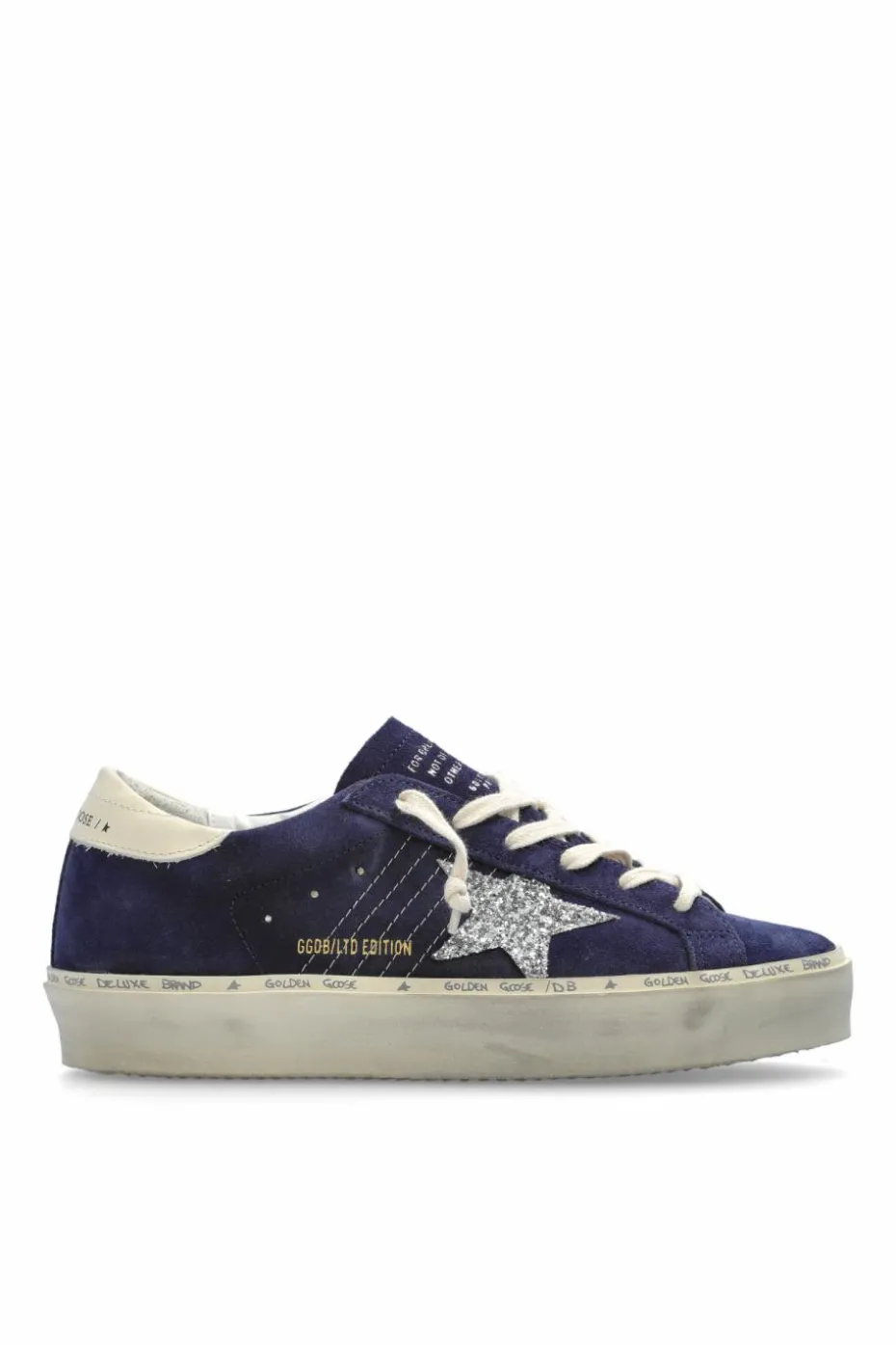 Golden Goose GRANATOWY Buty sportowe ‘Hi Star Classic’