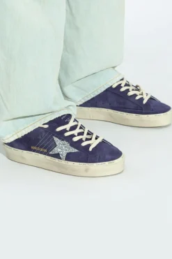 Golden Goose GRANATOWY Buty sportowe ‘Hi Star Classic’