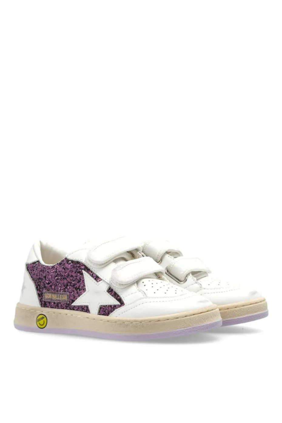 Golden Goose Kids BIAŁY Buty sportowe `Ball Star`