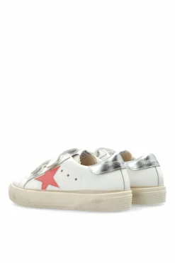 Golden Goose Kids BIAŁY Buty sportowe `May School`