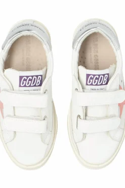 Golden Goose Kids BIAŁY Buty sportowe `May School`