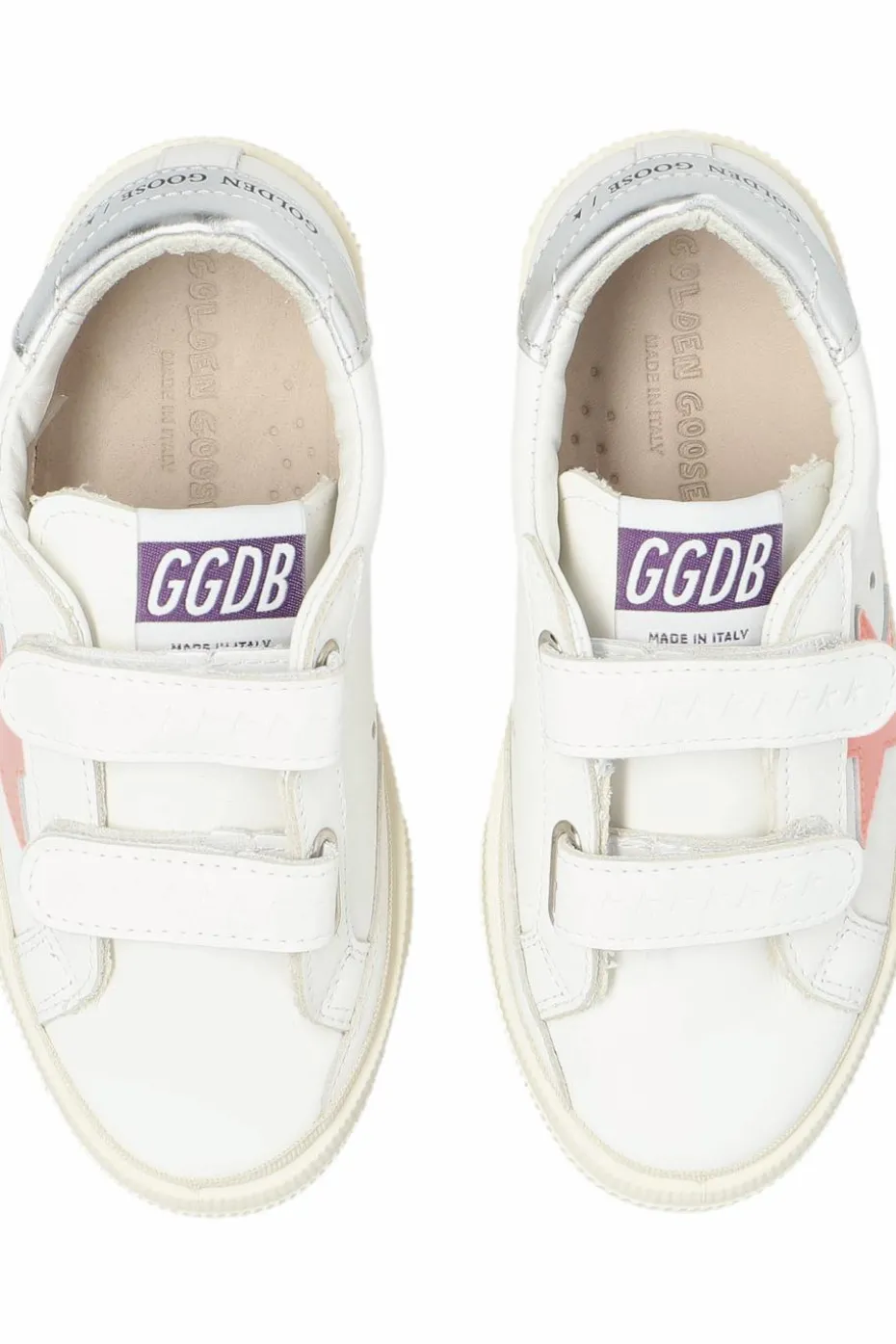 Golden Goose Kids BIAŁY Buty sportowe `May School`