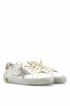 Golden Goose Kids BIAŁY Buty sportowe `Super-Star Classic With Spur`