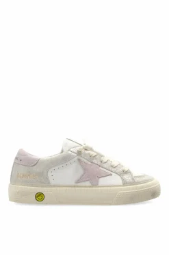 Golden Goose Kids BIAŁY Buty sportowe `May School`