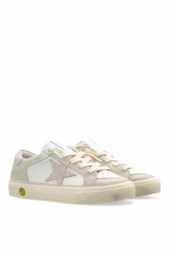 Golden Goose Kids BIAŁY Buty sportowe `May School`