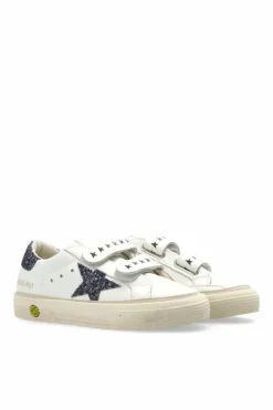 Golden Goose Kids BIAŁY Buty sportowe ‘May School’