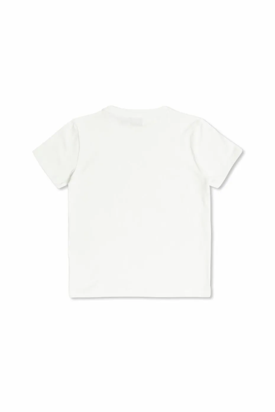 Golden Goose Kids BIAŁY T-shirt z nadrukiem