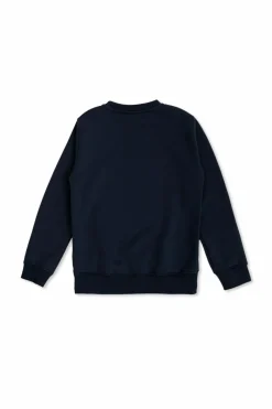 Golden Goose Kids GRANATOWY Bluza z logo