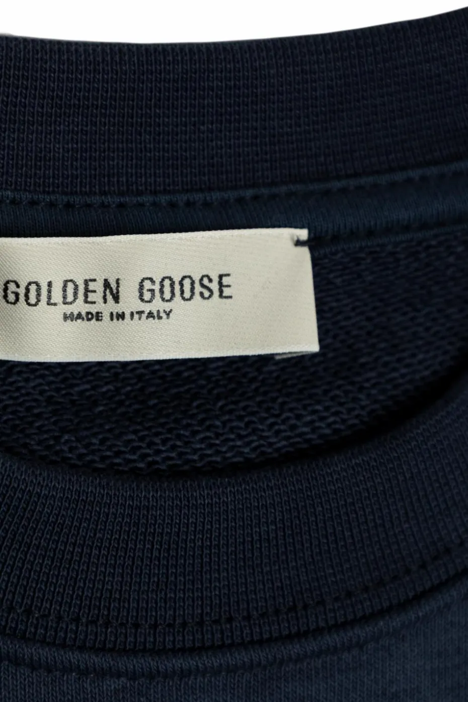 Golden Goose Kids GRANATOWY Bluza z logo