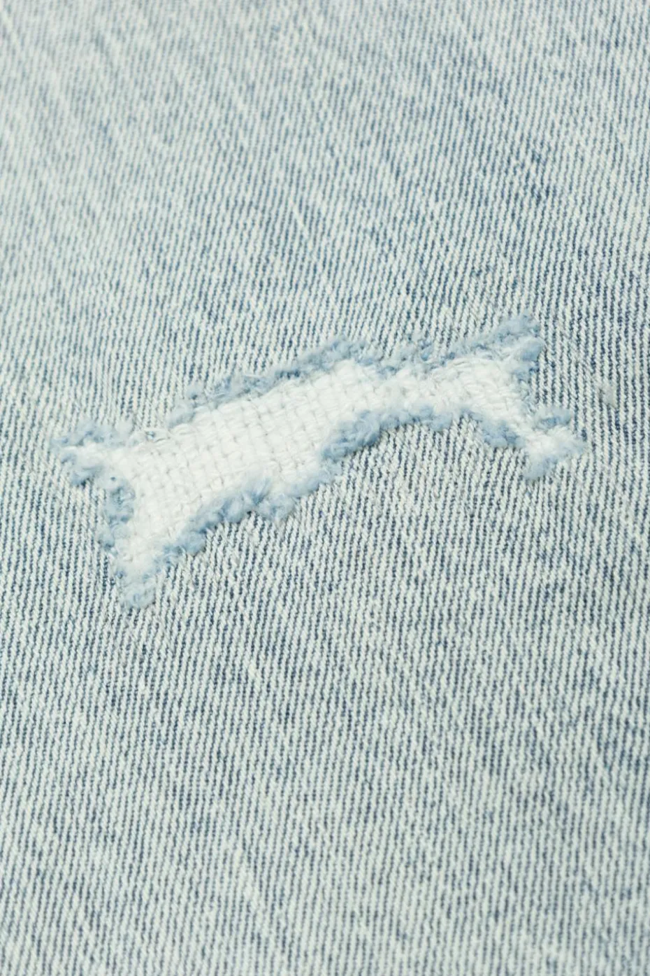 Golden Goose Kids jasnoniebieski Jeansy z efektem `vintage`