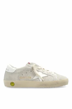 Golden Goose Kids kremowy Buty sportowe `Super-Star Classic With List`