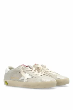 Golden Goose Kids kremowy Buty sportowe `Super-Star Classic With List`
