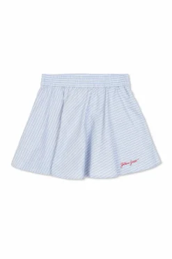 Golden Goose Kids NIEBIESKI Spódnica ze wzorem w pasy