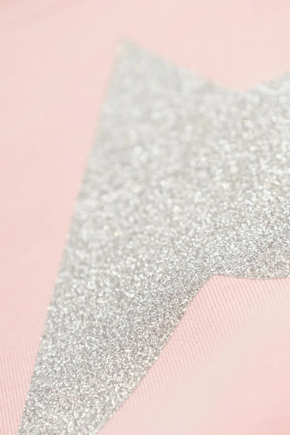 Golden Goose Kids RÓŻOWY Bluza z logo wykończonym połyskującym brokatem