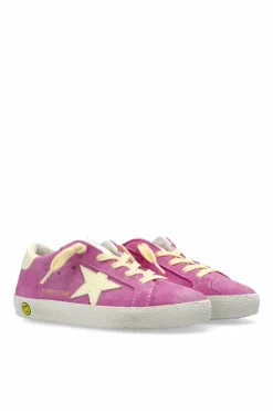 Golden Goose Kids RÓŻOWY Buty sportowe `Super-Star Classic With List`