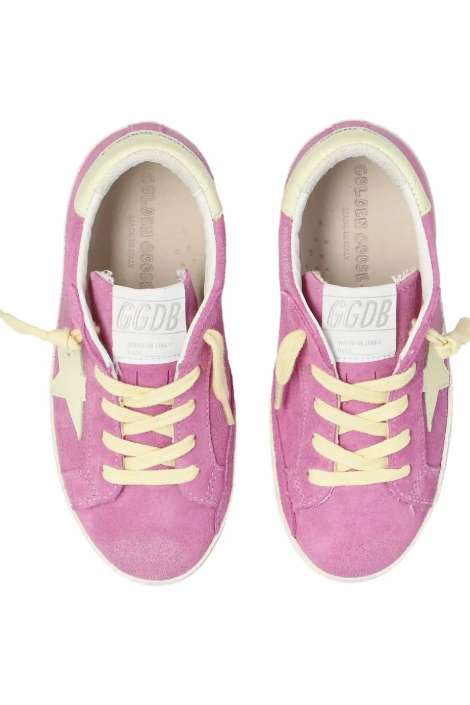 Golden Goose Kids RÓŻOWY Buty sportowe `Super-Star Classic With List`