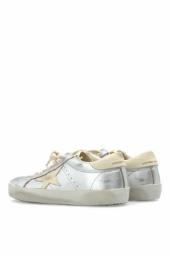 Golden Goose Kids SREBRNY Buty sportowe `Super-Star Classic With List`