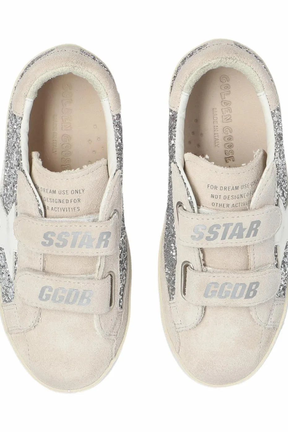 Golden Goose Kids SREBRNY Bity sportowe `Old School`