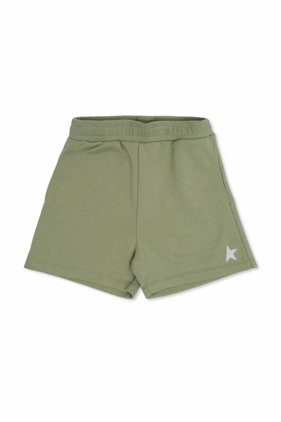Golden Goose Kids ZIELONY Szorty dresowe