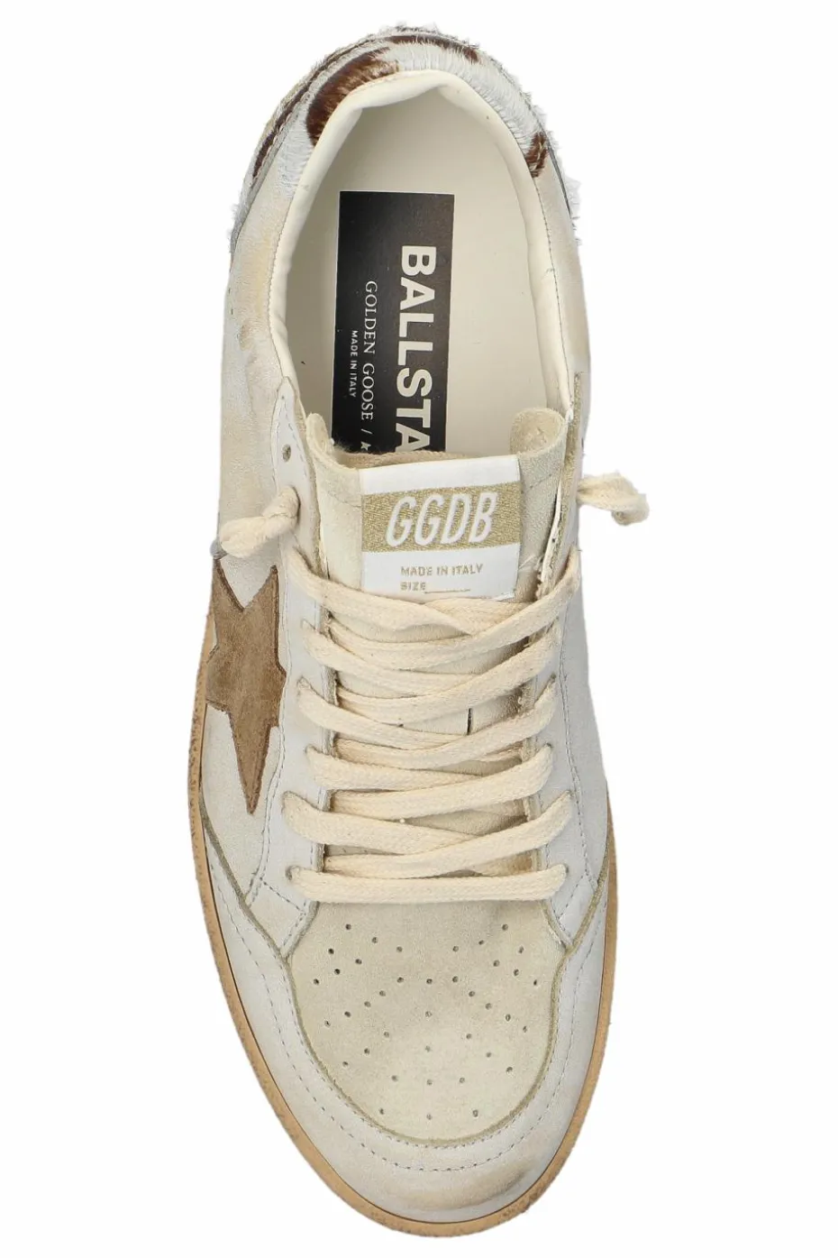 Golden Goose kremowy Buty sportowe `Ball Star`