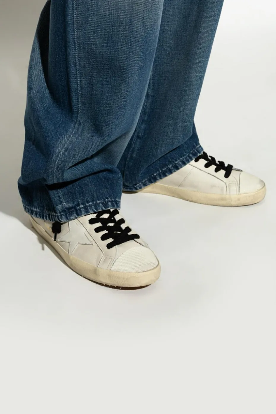 Golden Goose kremowy Buty sportowe ‘Super-Star’