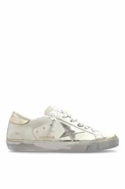 Golden Goose kremowy Buty sportowe `Super Star Classic With List`