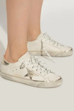 Golden Goose kremowy Buty sportowe `Super Star Classic With List`