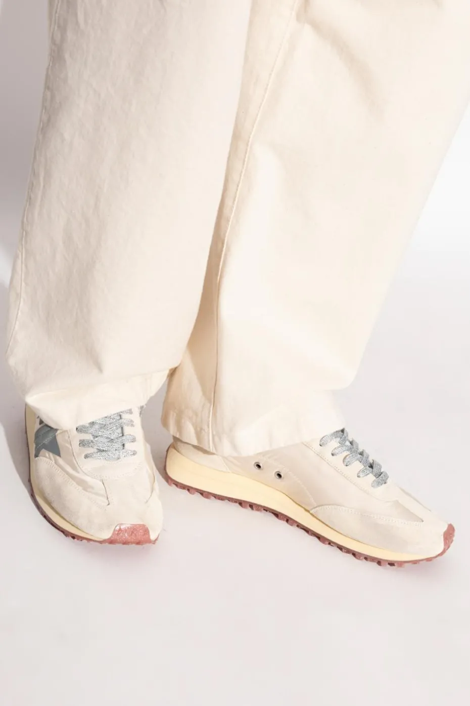 Golden Goose kremowy Buty sportowe `RUNNING MARATHON M77`