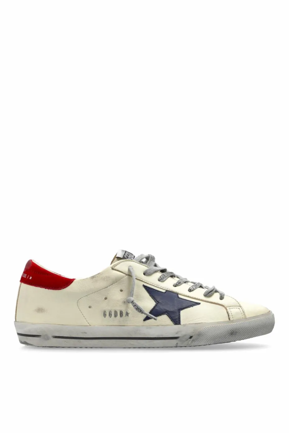 Golden Goose kremowy Buty sportowe `Super-Star Classic With List`