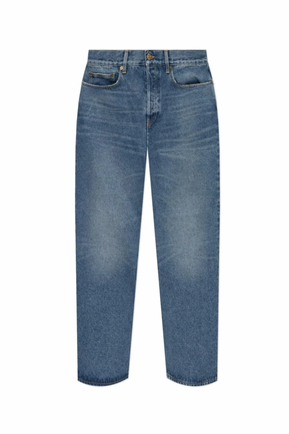 Golden Goose NIEBIESKI Jeansy z logo