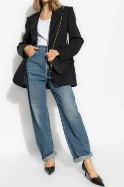 Golden Goose NIEBIESKI Jeansy z logo