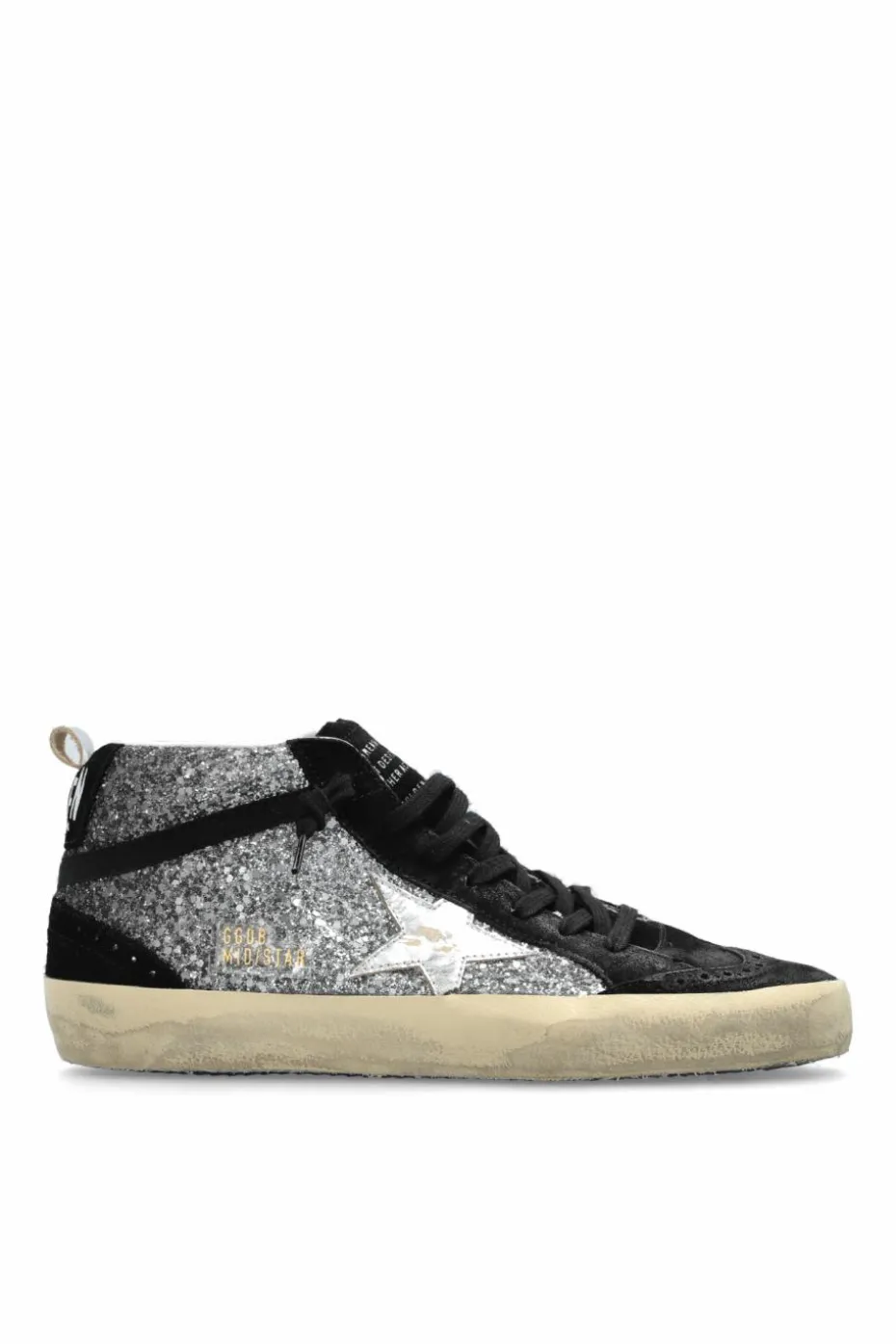 Golden Goose SREBRNY Buty sportowe `Mid Star Classic`